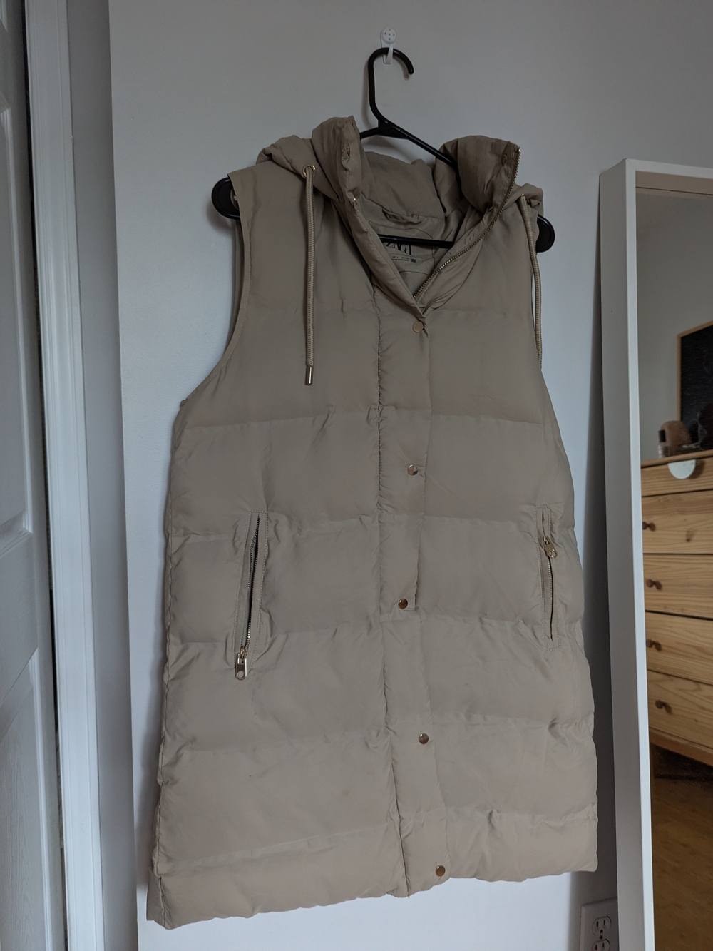 Sleeveless Puffer Vest Coat